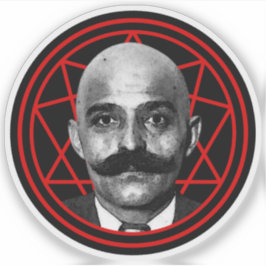 Adesivo G.I. Gurdjieff The Magus (vermelho)