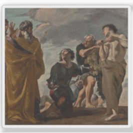 Adesivo G. Lanfranco: Moisés e os Mensageiros do Canadá