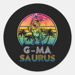 Adesivo G-masaurus Dinossaur G-mãe Surus Family Matching T