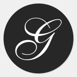 Adesivo G Monogramas Stickers