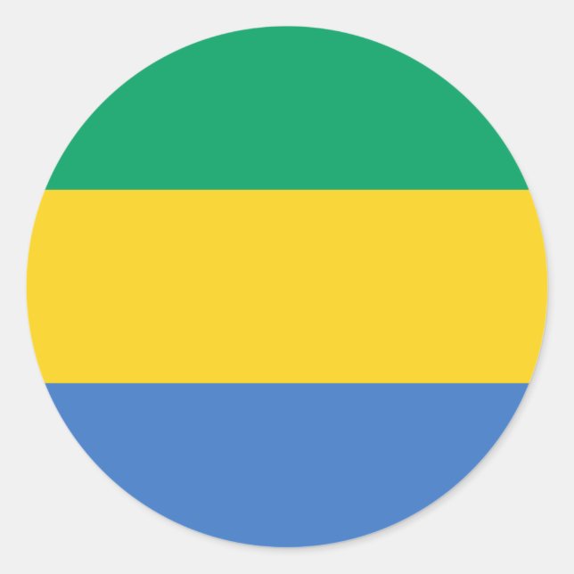 Adesivo Gabão Flag (Frente)