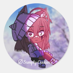 Adesivo Gacha life - Sxmply Cxxxkies