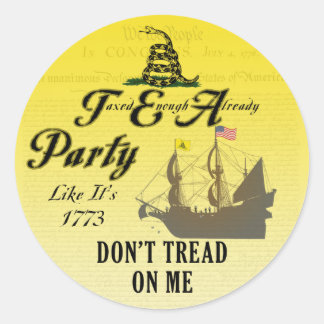 Adesivo Gadsden - Tea Party Like It's 1773 Stickers
