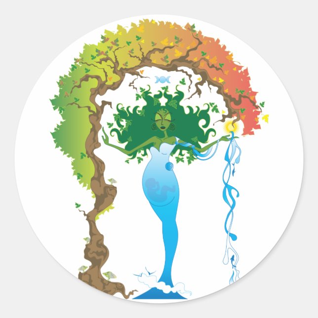 Adesivo Gaea Stickers (Frente)