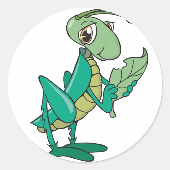 Adesivo Gafanhoto faminto (Frente)