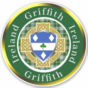 Adesivo Gaffith Shield & Celtic Cross Personalizado