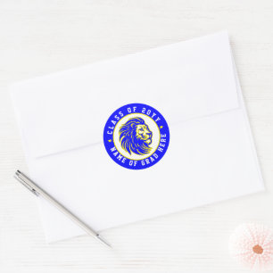 Adesivo Gahanna Lincoln Lions Classe 2024 Envelope Seal