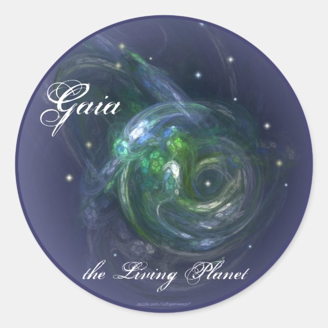 ADESIVO GAIA O PLANETA VIVO (Frente)