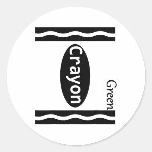 Adesivo Gaiado verde para o dia das bruxas Crianças Menina
