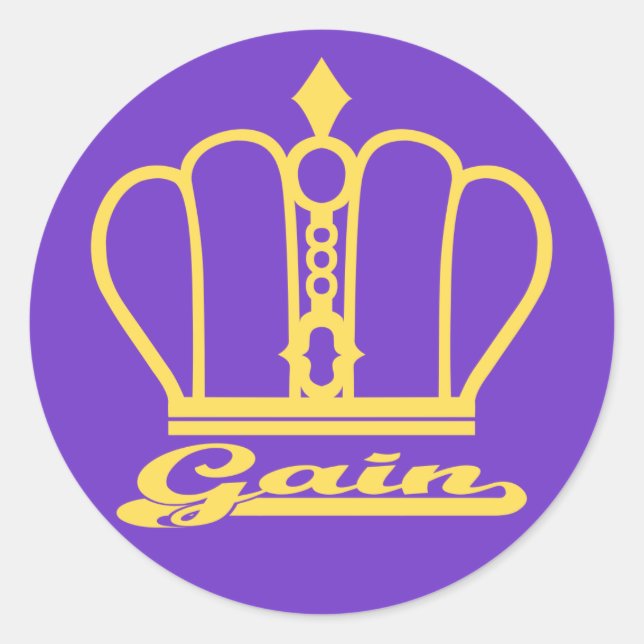 Adesivo Gain decal (Frente)