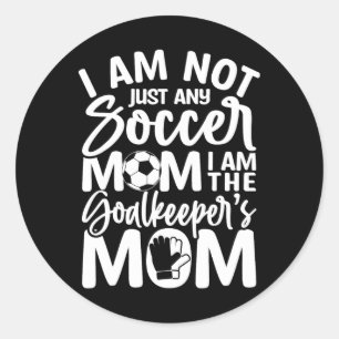 Adesivo Gajeira Mãe - Dia de as mães De Futebol Goalie Mam
