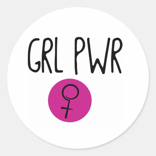 Adesivo Gala de energia (GRL PWR) (Frente)