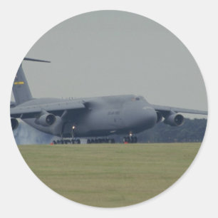 Adesivo Galáxia de Lockheed C-5B, aterrando