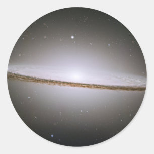 Adesivo Galáxia do Sombrero (telescópio de Hubble)