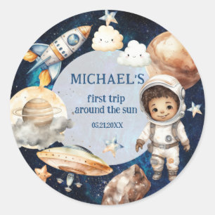 Adesivo Galáxia Espacial Primeira Viagem em Volta ao Autoc
