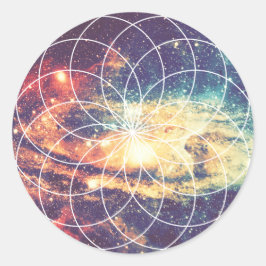 Adesivo Galáxia Geométrica nº 1 Sticker