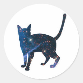Adesivo Galaxy Cat Sticker