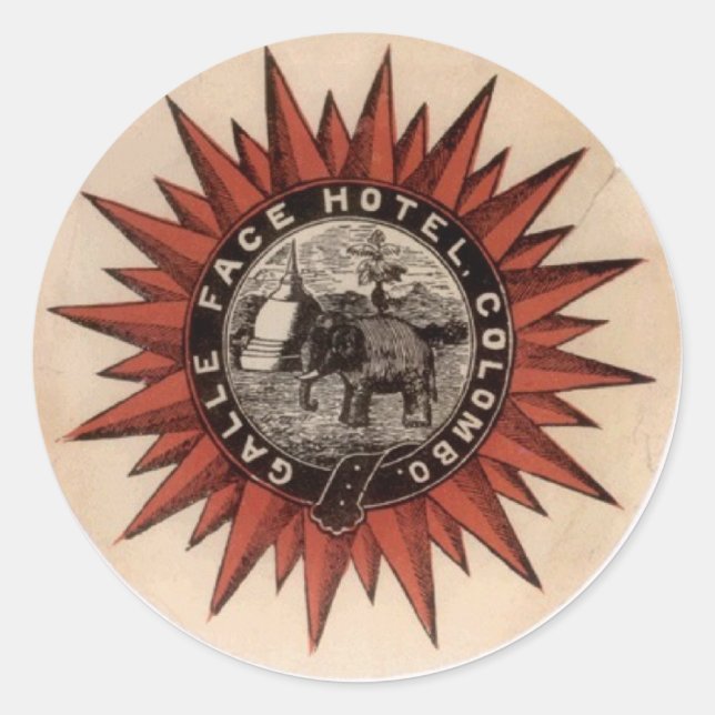 Adesivo galefacehotel (Frente)