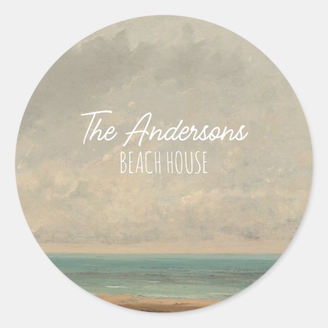 Adesivo Galeria Nacional do Curso Gustave 1866 (Frente)