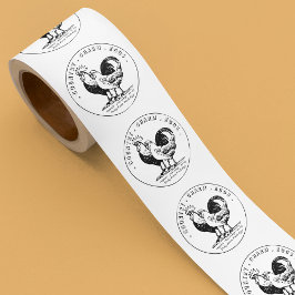 Adesivo Galinha de Fazenda de ovo fresca