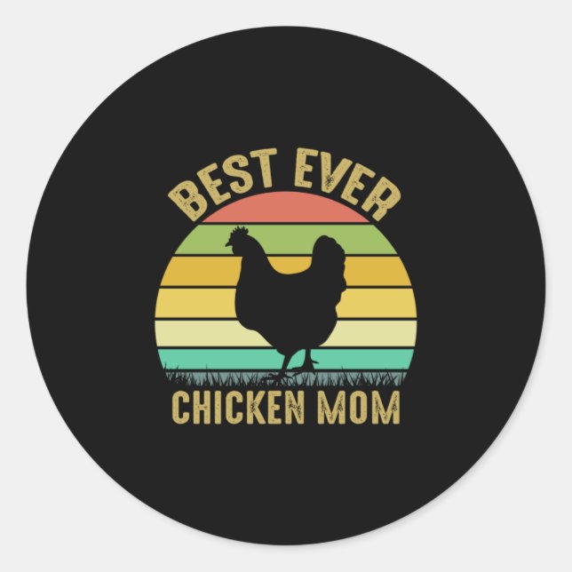 Adesivo Galinha Lover | Melhor Mãe De Frango (Frente)