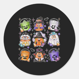 Adesivo Galinha Nuggets Pumpkin Halloween 90s Vintage 3