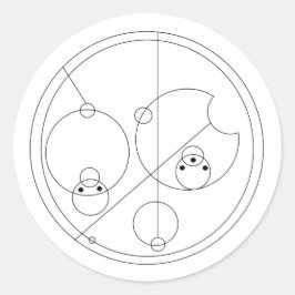Adesivo Gallifreyan I Love You Stickers