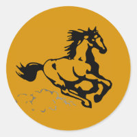 Galloping Horse Selvagem e Livre