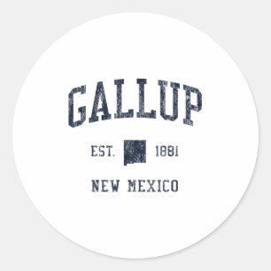 Adesivo Gallup Nm Jn1 Vintage Atlético Design Azul 