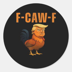 Adesivo Galo F-Caw-F Anti Clássico