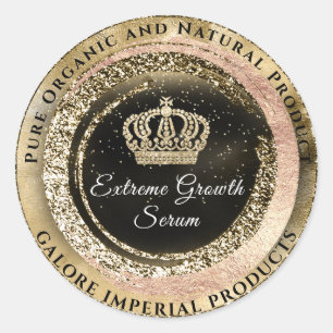 Adesivo Galore Imperial Pure Organic Ouro Crown Name