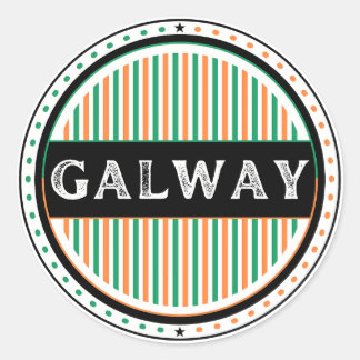 Adesivo Galway City Pride Emblem – Irish Identity