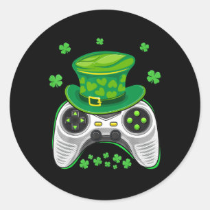 Adesivo Gam de Dia de São Patrício do Jogador Shamrock do