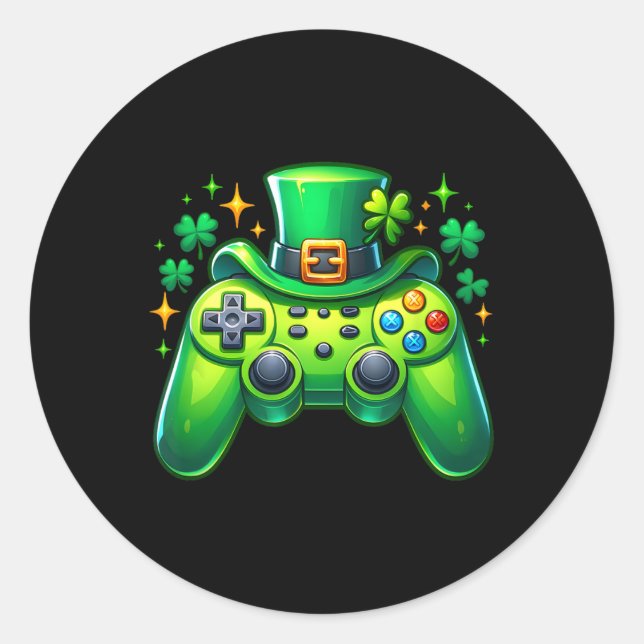 Adesivo Game Controller Gamer Irish Boys M (Frente)