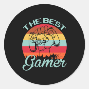Adesivo Gamer Art The Best Gamer