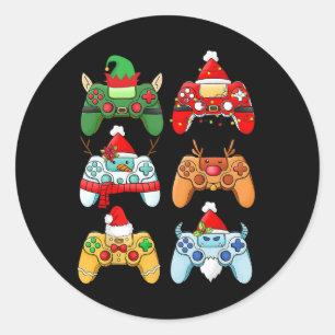 Adesivo Gamer Boys De Natal Para O Controlador De Jogos Xm