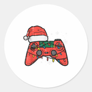 Adesivo Gamer Controller Xmas Boys Jovens Meninos Me Joven
