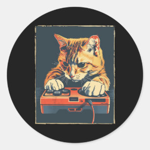 Adesivo Gamer De Retro Com Console De Jogos Divertidos Par