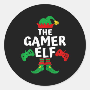 Adesivo Gamer Elf Family Matching Shirts Natal Presentes V