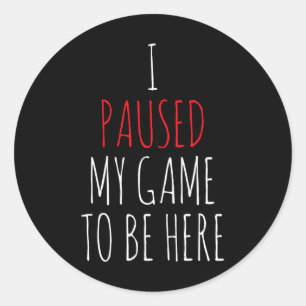 Adesivo Gamer Funny Gaming Gift Streamer