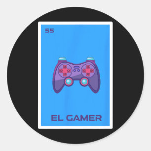 Adesivo Gamer Gaming Mexicano Video Game Controller Gamepa