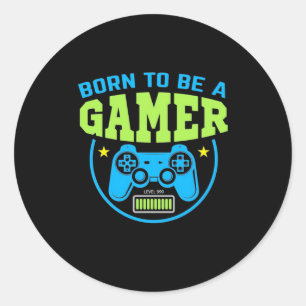 Adesivo Gamer Gift   Nascer De Jogador