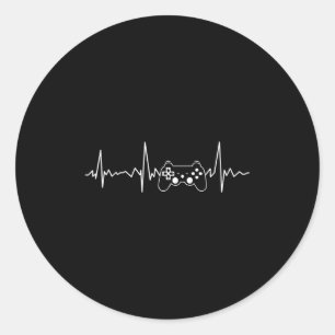 Adesivo Gamer Heartbeat Encantado Jogo Jogo Jogo Jogo Pres