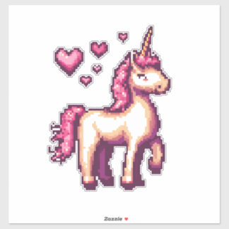 Adesivo Gamer Pixel Unicórnio (1)