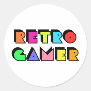 Adesivo Gamer retro