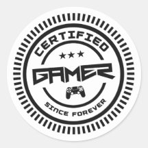 Gamer Stickers certificados