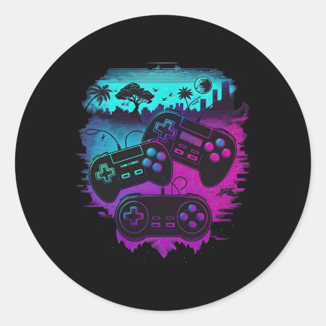 Adesivo Gamer Video Game Controller 15 (Frente)