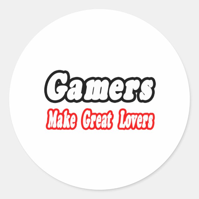Adesivo Gamers fazem Excelentes (Frente)