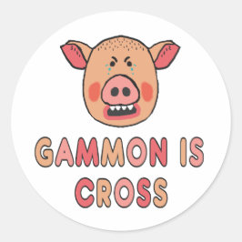 Adesivo Gammon Is Cross