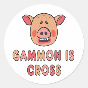 Adesivo Gammon Is Cross